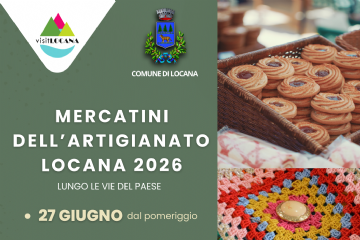 Mercatini dell'artigianato Locana 2026
